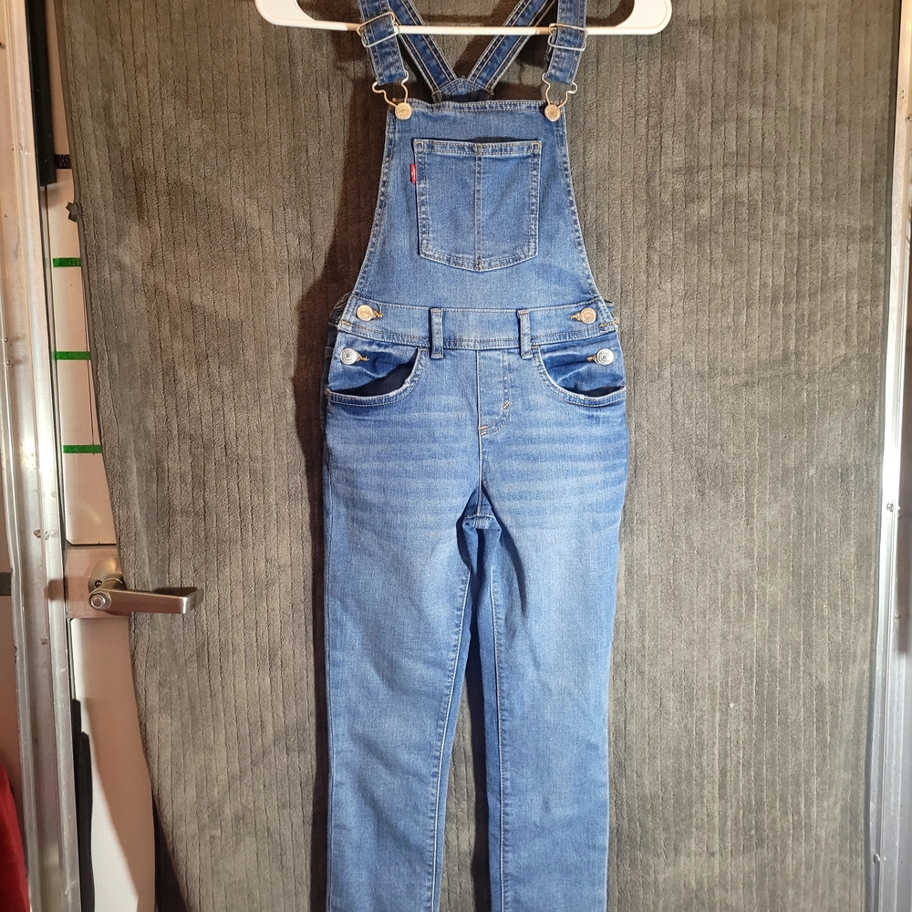 Levi's Kids Blue Denim Overalls